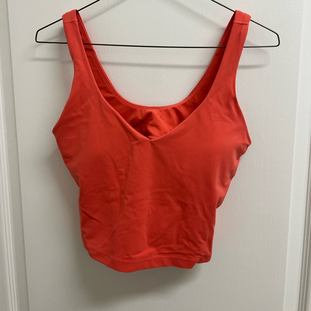 Lululemon Align Tank Top | Size 6 Solar Orange - Picture 4 of 8